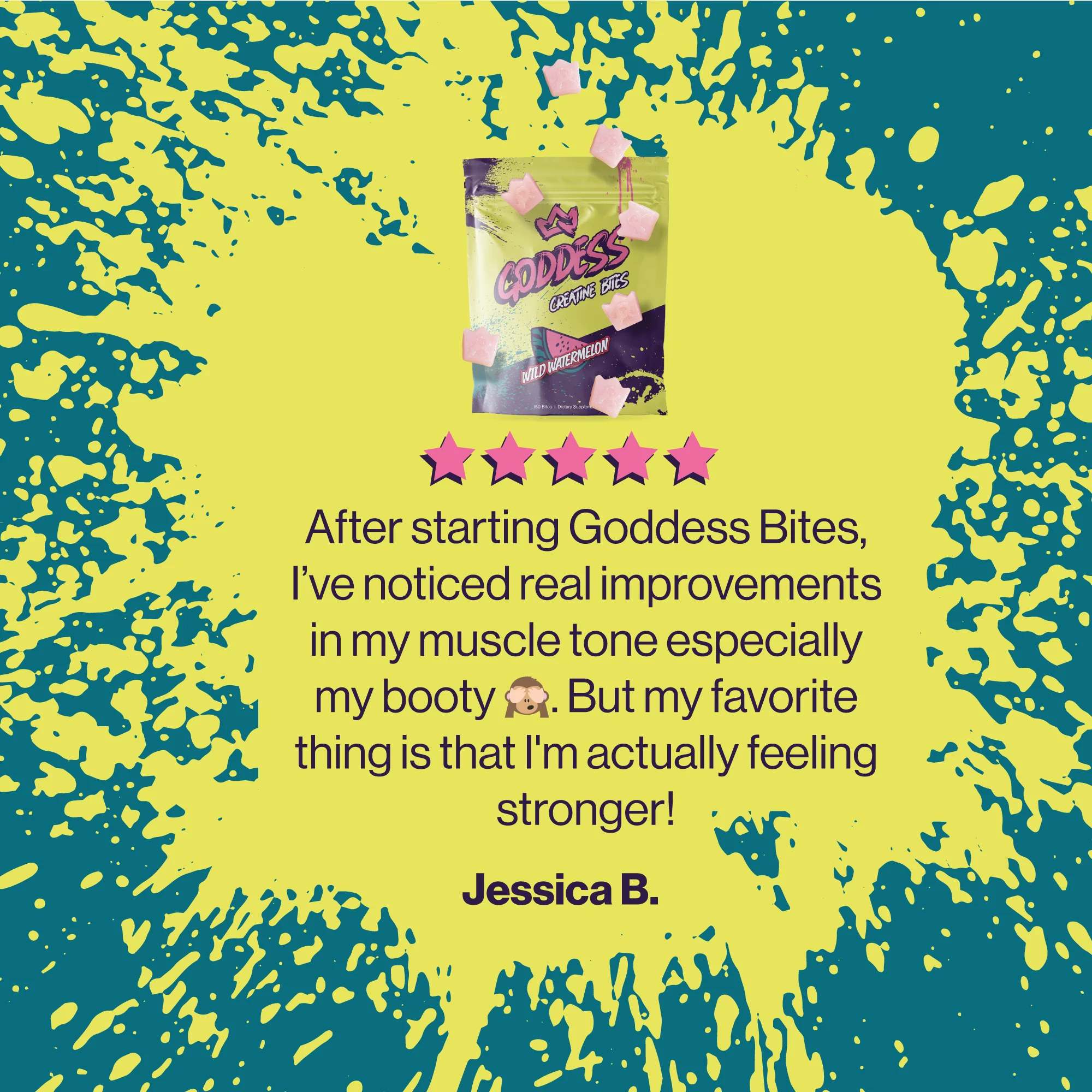 *NEW* Goddess Creatine Bites - Lean Muscle Booster For Women - Image 14
