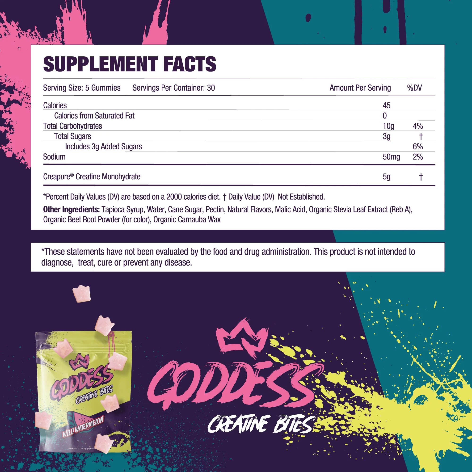 *NEW* Goddess Creatine Bites - Lean Muscle Booster For Women - Image 4